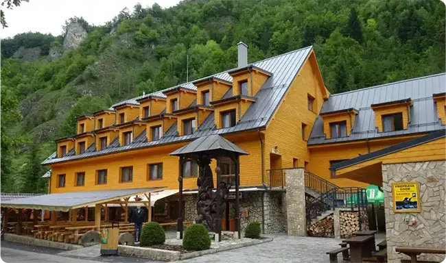 Chata Pieniny (na Słowacji)